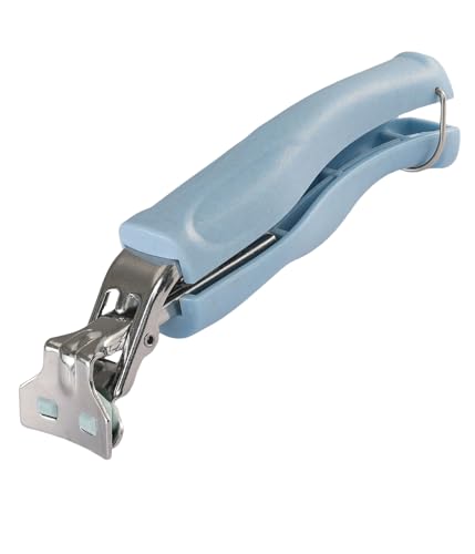 SPTECHMAKE Stainless Steel Anti-Scalding Hot Bowl Dish Plate Gripper Clips Tongs Clamp Holder for Moving Hot Plate or Bowls with Food Out from Instant Pot Microwave Oven (1, Blue)