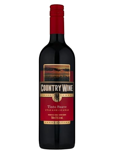 Country Wine Vinho Tinto Suave 750Ml