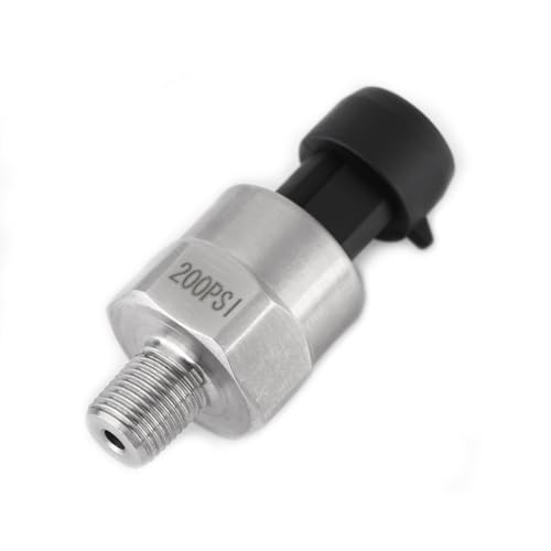 image for Walfront Pressure Transducer Sender Sensor for Oil Fuel Air Water, Pre