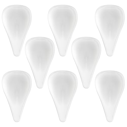 Image of Geyoga 8 Pcs Toe Concealer Seamless Hider Reusable Silicone Anti Cover Insert Guard for Women Girls