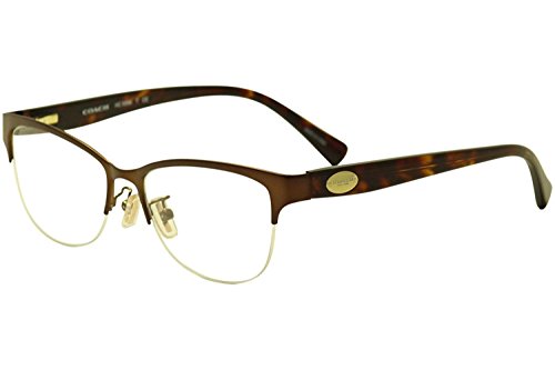 Eyeglasses Coach HC 5066 9155 SATIN BROWN/DARK TORTOISE
