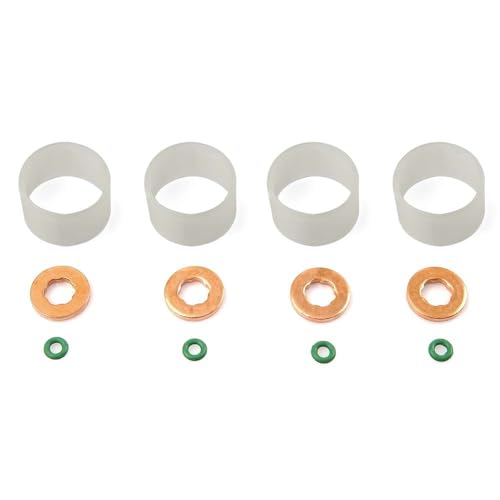 Image of ROBUST Fuel Injector Seal Washer O Ring Set for Citroen Berlingo C3 C4 Ford C-max Focus Transit Connect Mk2 Peugeot 208 5008 Volvo S40 Volvo V70 1982.G6 1981.94