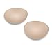 SMART CUPS Bra Pads Insert 2 Pairs Bra Inserts B/C Cups Bra Replacement Pad Black& Nude