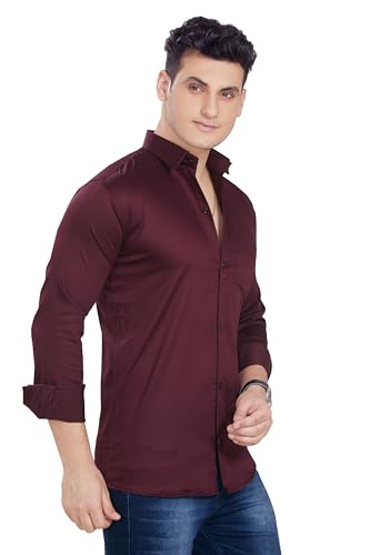 Image of DIVISIVE Men's Solid Slim Fit Shirt