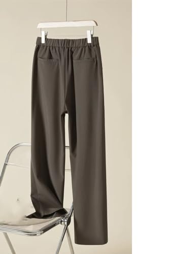 Men's Casual Pants - Business Elastic Waist Korean Trousers Plus Size3