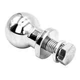 AKOOSY Schwerer Anhängerkupplung Kugelkopf 50Mm Für Wohnwagen Und Anhänger Korrosionsbeständig Hitzebeständig Ersatz Anhängerkugel Für Zugvorrichtung