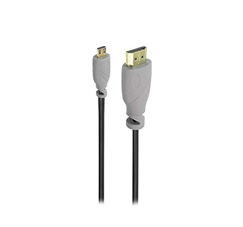 Cabo Micro Hdmi Para Hdmi 2.0 Ultrahd 4K 3D 19 Pinos Pix Chip Sce - 5 Metros