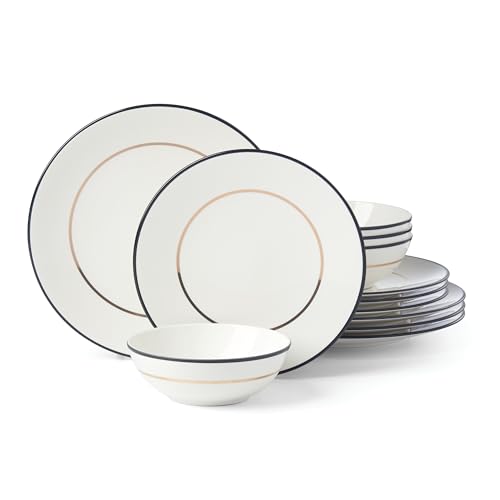Kate Spade New York Make It Pop 12Pc Dinnerware Set, 17.95