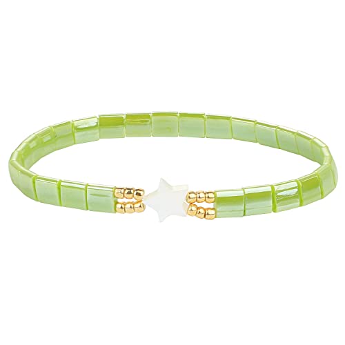 Bracelets Tila perles KELITCH élastiques colorés et élégants