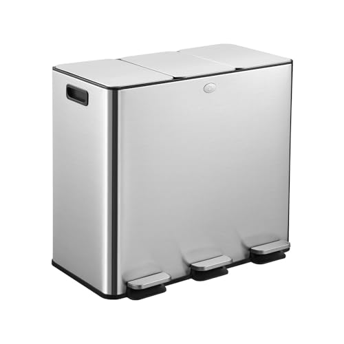 kitchen step trash cans