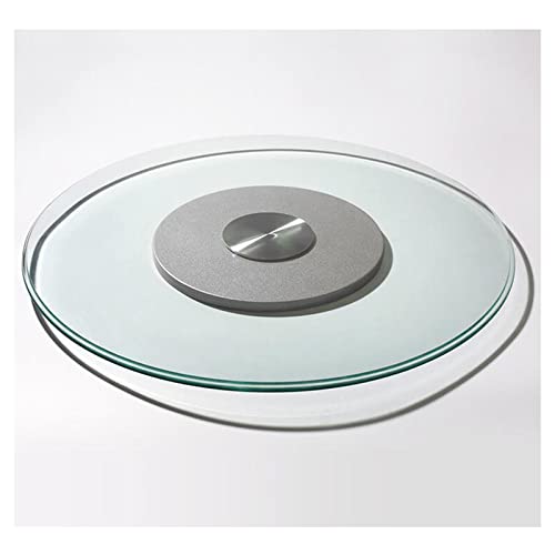 JTGPFC 360° Rotación Mesa Redonda Comedor, Transparente Cristales para Mesas Grosor 8mm, Mesa Comedor Cristal para Mesa De Centro, Lazy Susan, Placa Giratoria para Hotel, Restaurante Cover