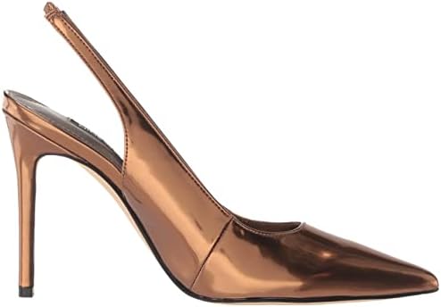 Nine West Women's Feather Pump, Bronze, 8.5 | Image 5