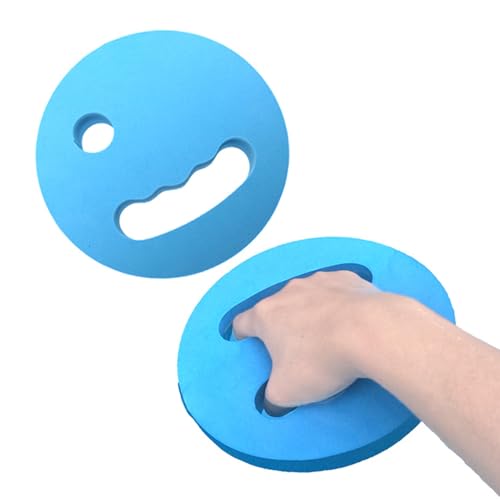 Lot de 2 poids d'eau pour exercices en piscine, disques de natation en EVA pour entraînement aquatique, équipement de fitness portable pour débutants, aérobic aquatique et séances d'entraînement de