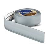 DQ-PP WEICHSOCKELLEISTE | 5m | ashgrau | 50x15mm | PVC | selbstklebend | Knickwinkel Fussleisten Gummileiste Sockelleiste Winkelprofil Abschlussleiste Bodenleiste