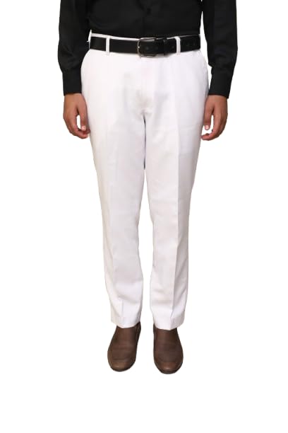 Unstitched White Trouser Fabric-picture-30