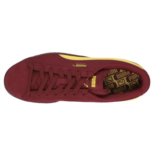 PUMA Mens Suede Triplex Lace Up Sneakers Shoes Casual - Red4