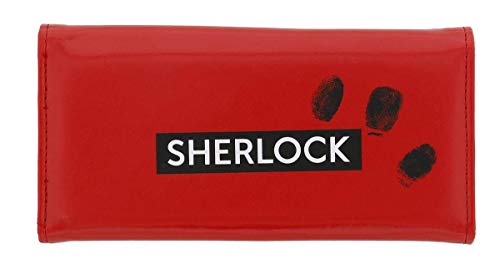 Se7en20 Sherlock Holmes Women's Clutch Wallet: I Am Sher Locked (Red)