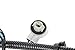 GM Genuine Parts 16531402 Passenger Side Tail Light Wiring Harness, Black