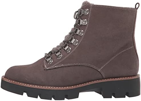 WHITE MOUNTAIN Shoes Women's Great Lace-up Ankle Boot, Charcoal/Suedette, 6.5 M | Image 7