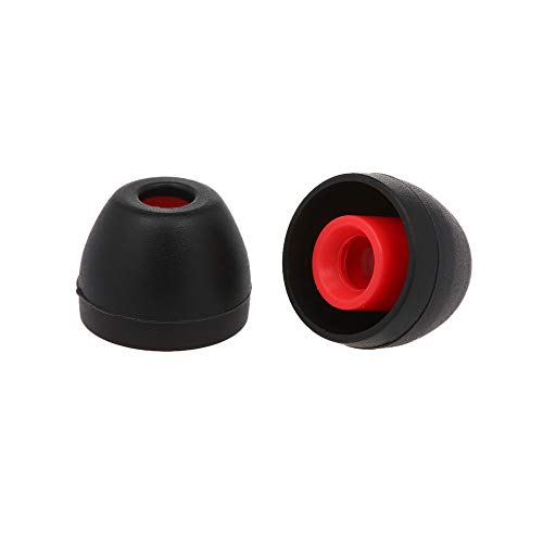 Ajcoflt Substituição Earbud Earcaps LMS Tamanho In-ear Fone de Oido Dicas 3.8mm Silicone Tampas de O