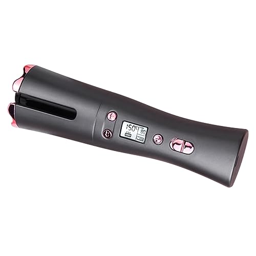 FRCOLOR Curling Iron Cordless Automatic Curler Wireless Hair Wireless Curler Auto Curler Automatic Hair Curler Hair Styling Tools Tourmaline Ceramics to Rotate Charging Mode Ceramic Bucket