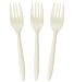 GreenWorks Eco-Friendly 6" Plant Starch Disposable Cutlery Forks,1000 Count Medium Weight Cornstarch Biodegradable Forks