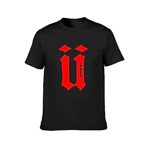 Men's Unkut and Healthy Hip Hop Mens Unisex Tee T-Shirts Black M