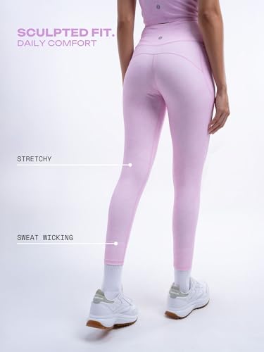 Image of CAVA Sculpt Core Leggings for Women | High Waisted, Anti Camel Toe, Deep Side Pockets, Rounded Back Seam, Sculpting Stretch Fabric
