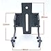 Aosekaa J Hook Barbell Holder Weight Bar Stand for Rowing Training Commercial Use Space Saving Workout Metal Portable Barbell Rack, for 1inch