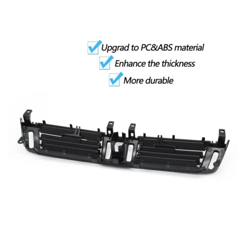 Rejilla de salida central AC para panel central de coche X5 X6 M F15 F16 cubierta de ventilación 6