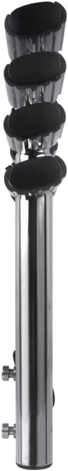 QWZYP Boat Accessories 4 Steps Boat Ladder Stainless Steel Vertical Telescoping Transom Mounting Ladder Marine : Automotive