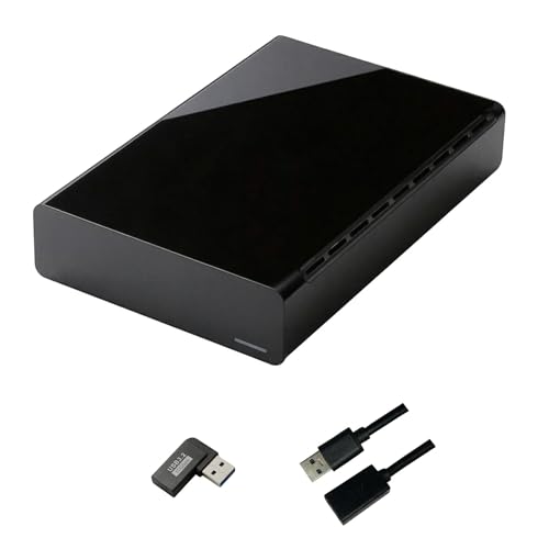 �O�t��HDD 8TB ELD-HTV080UBK �e���r�^��Ή� �������ʕi USB3.0 �����P�[�u���t