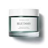 HERBIVORE Blue Tansy Resurfacing Clarity Mask | Acne Clarifying Face Mask Reduces Redness & Refines Pores | for Oily Skin, Vegan, 60 mL / 2.02 oz