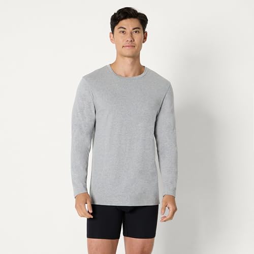 Image of Amazon Essentials Men's Slim Fit Crewneck Undershirts, Pack of 6