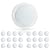 ECOELER 24 Pack 6 Inch LED Low Profile Flush Mount Disk Light, 16.5W,1000 Lumens, 4000K Cool White, Dimmable Recessed Surface Mount Lighting Fixture Installs into J-Box or Recessed Can, ETL Listed