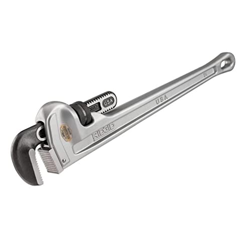 RIDGID 31105 Modell 824 gerade Aluminium-Rohrzange, 24" Sanitär-Schraubenschlüssel