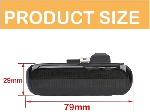 Intermitente del espejo retrovisor del coche para evitar multas C4 2