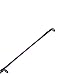 Abu Garcia 7’6” Iaconelli Signature Finesse Spinning Fishing Rod, 7’6” 1-Piece Spinning Rod for All Types of Fishing, Balanced and Lightweight