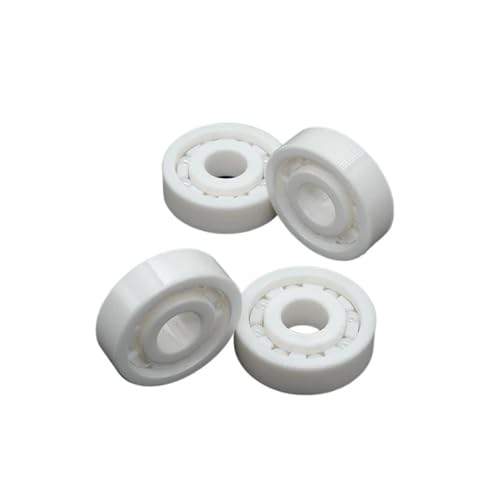 Roulement à billes en céramique 6200 résistant à l'usure 10 x 30 x 9 mm pour éliminer les frictions