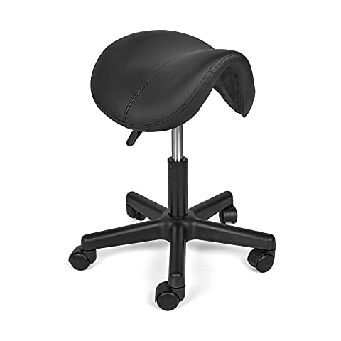 Mingone Sattelhocker Drehhocker Sattelstuhl Höhenverstellbar Bürohocker Ergonomischer Praxishocker Cover
