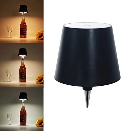 Yinhamnl 01 Cute Led Wine Bottle Lamp,3 Color Wireless Bottle Table Lamp cover