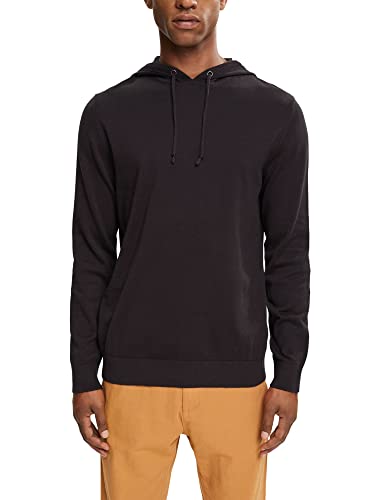 Esprit 992CC2I302 Pull-Over, 001/BLACK, M Homme