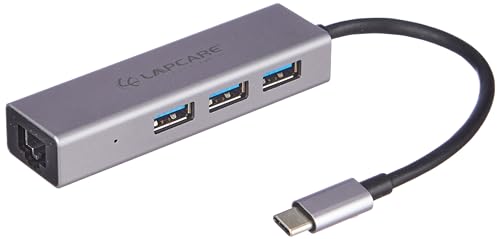 LAPCARE 3 in 1 USB Docking Station, 5Gbps, 1000Mbps Network MultiPort Docking Station, Gigabit Ethernet Supp 10/100/100, USB 3.0 Port, for U Disk, Mouse and Keyboard, Apply to All USB C Devices (B0CM2565QN) Amazon Price History, Amazon Price Tracker