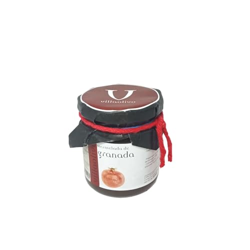 Villaolivo - Mermelada De Granada 210g | Mermelada De Granada Gourmet | 100% Natural |