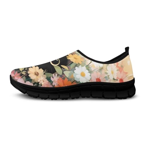 Image of Womens Slip On Walking Shoes Non Slip Loafer Breathable Holiday Travel Shoe Lightweight Casual Low Top Sneakers SizeUS 5.5-11.5