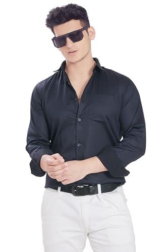 Image of DIVISIVE Men's Solid Slim Fit Shirt