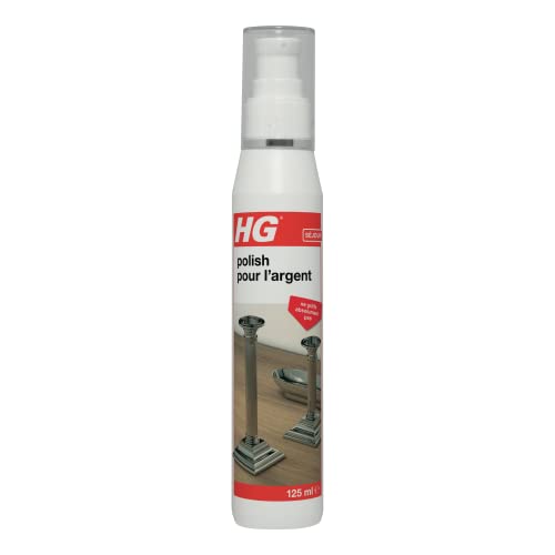 HG Polish pour l’argent | Un nettoyant pour argenterie efficace un brillant intense | 125ml