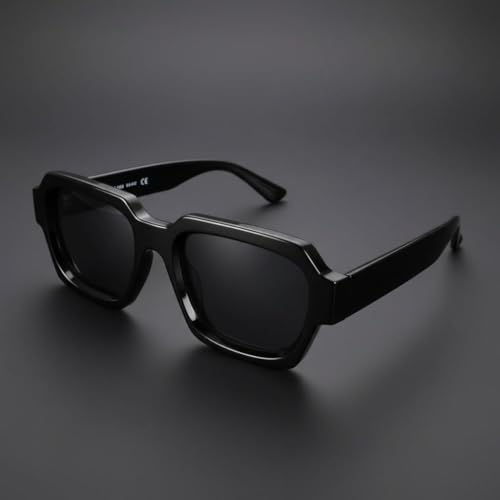 Image of VELOCIRAPTOR Rectangular Luxury Fashion Retro Rectangle Black Tinted Sunglasses for Women Men Square Shades Summer Sunglasses