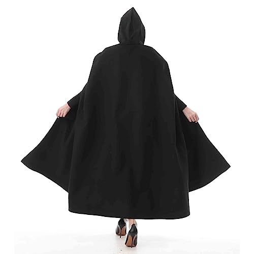 MLAFE Gothic Women's Autumn and Winter Cloak - Extended Trench Coat in Harajuku Style3
