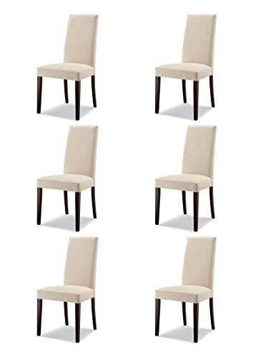 ✅[SEDIE MODERNE- SEDIE CUCINA MODERNE]: Sedia accogliente, morbida e confortevole. Schienale e seduta imbottite. Esprimono una figura contemporanea e lineare;